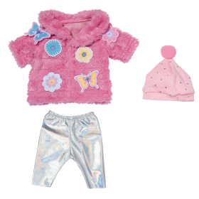 Baby Born Conjunto Abrigo Rosa 43 Cm De Zapf