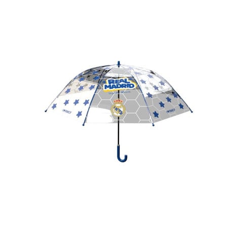 Paraguas Transparente Real Madrid
