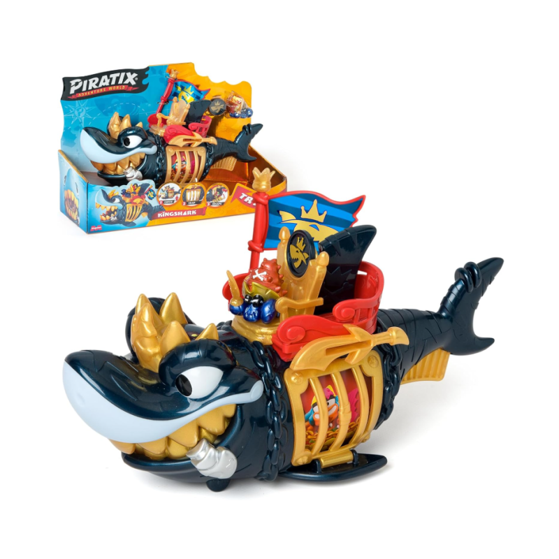 Piratix King Shark Golden Teeth De Piratix