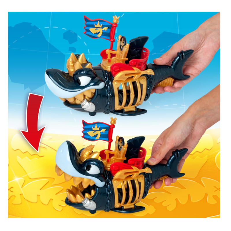 Piratix King Shark Golden Teeth
