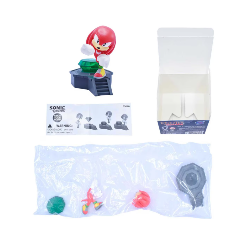 Sonic Figura 8 Cm Diorama Sorpresa