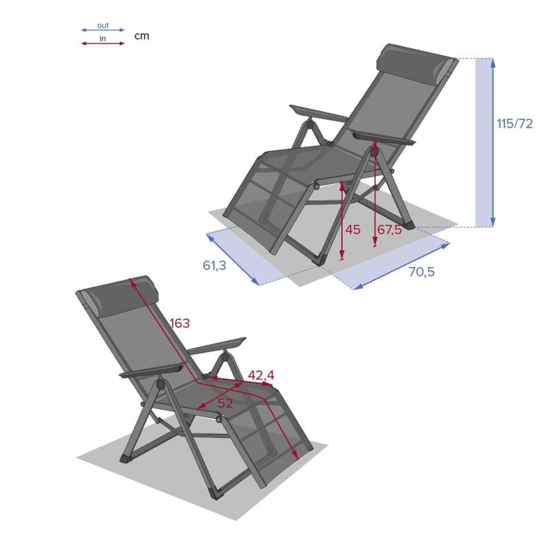 Sillón Reclinable Decima Avellana