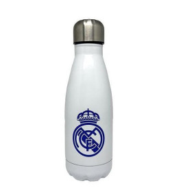 Real Madrid Botella Blanca Acero