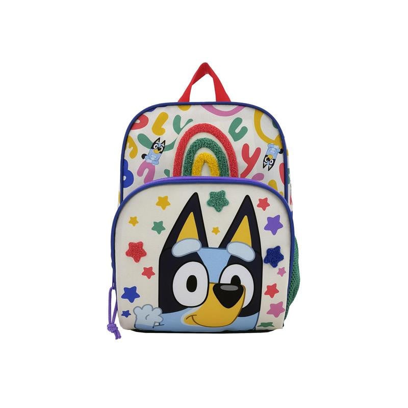 Mochila Bluey Arcoiris 30 Cm