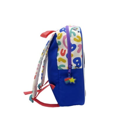 Mochila Bluey Arcoiris 3D 30 Cm