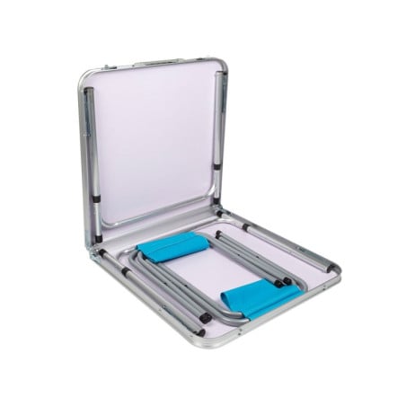 Mesa Camping Con 4 Taburetes 120x60 cm