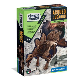 Arqueojugando Stegosauro