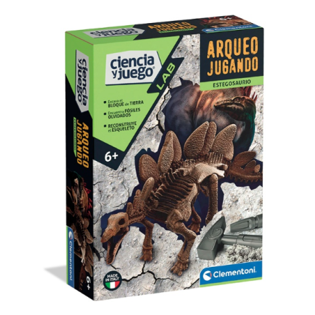 Arqueojugando Stegosauro