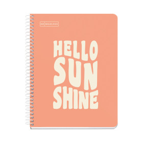 Cuaderno A5 Messages Melocotón