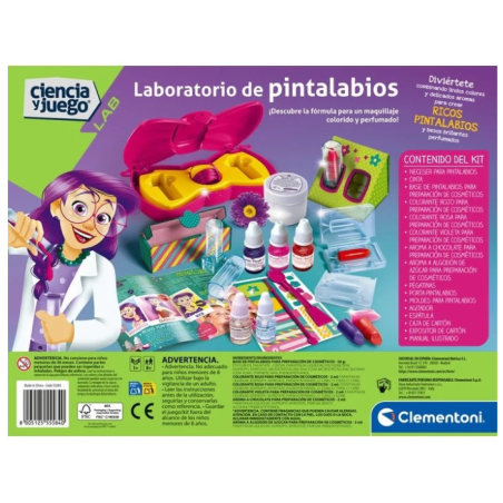 Ciencia Y Juego Laboratorio De Pintalabios