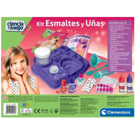 Ciencia Y Juego Kit De Esmaltes Y Uñas