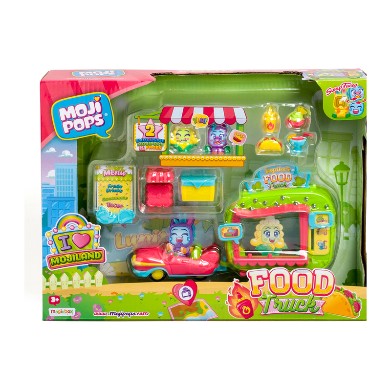 Mojipops S Blister I Love Food Truck De Magic Book
