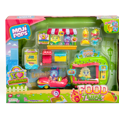 Mojipops S Blister I Love Food Truck De Magic Book