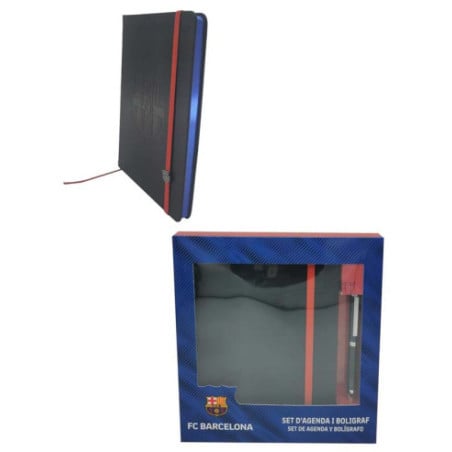FC Barcelona Set Agenda Y Bolígrafo