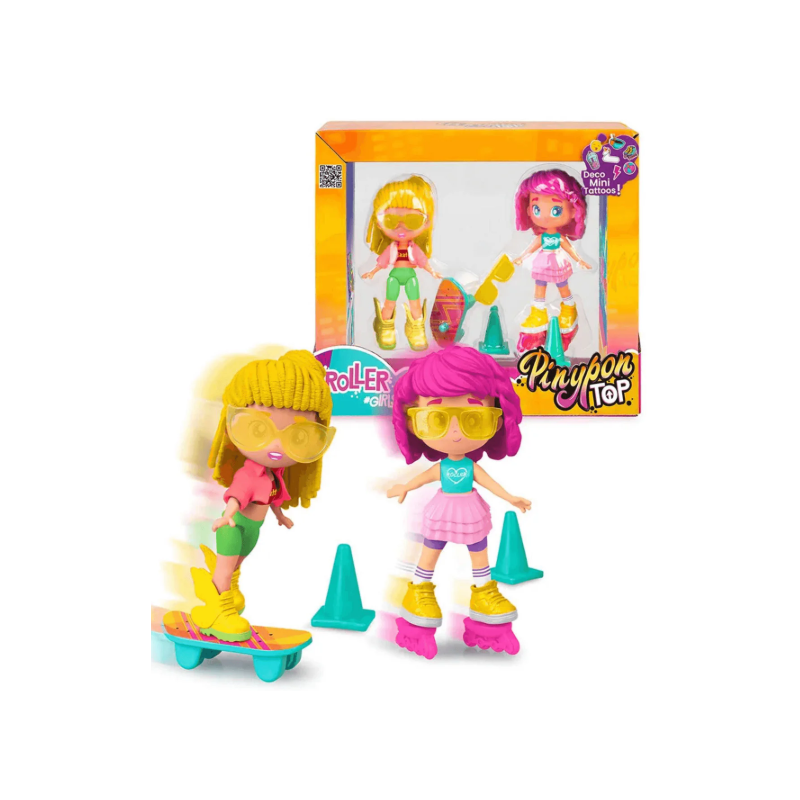 Pinypon Top Rollers Girls Surtido
