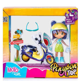 Pinypon Top Moto Girl 2