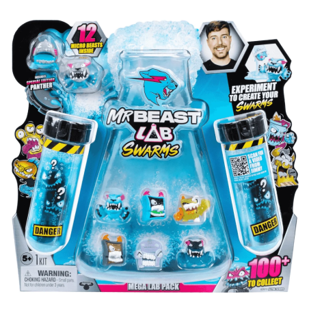 Pack 12 Mr Beast Swarms Mega Lab De Famosa