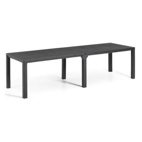 Mesa Resina Julie Doble Grafito