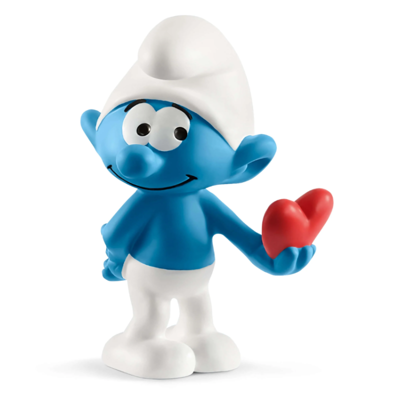 Pitufo Con Corazón De Schleich