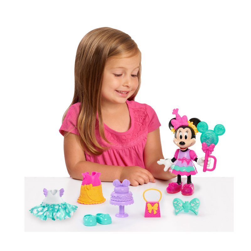 Muñeca Minnie Con Accesorios 15 Cm