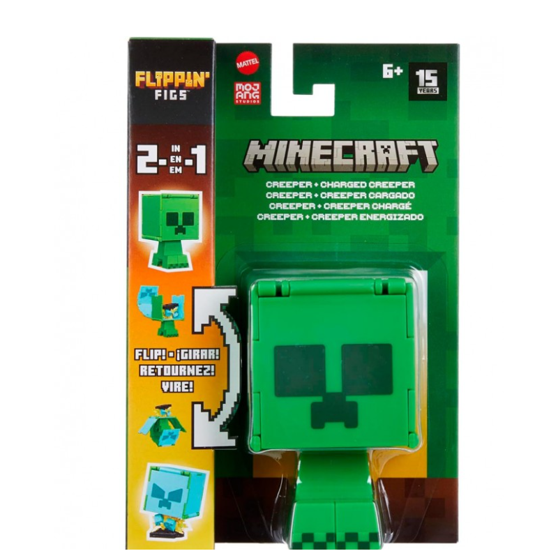 Minecraft Figura Intercambiable 2 En 1