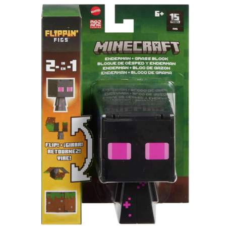 Minecraft Figura Intercambiable 2 En 1
