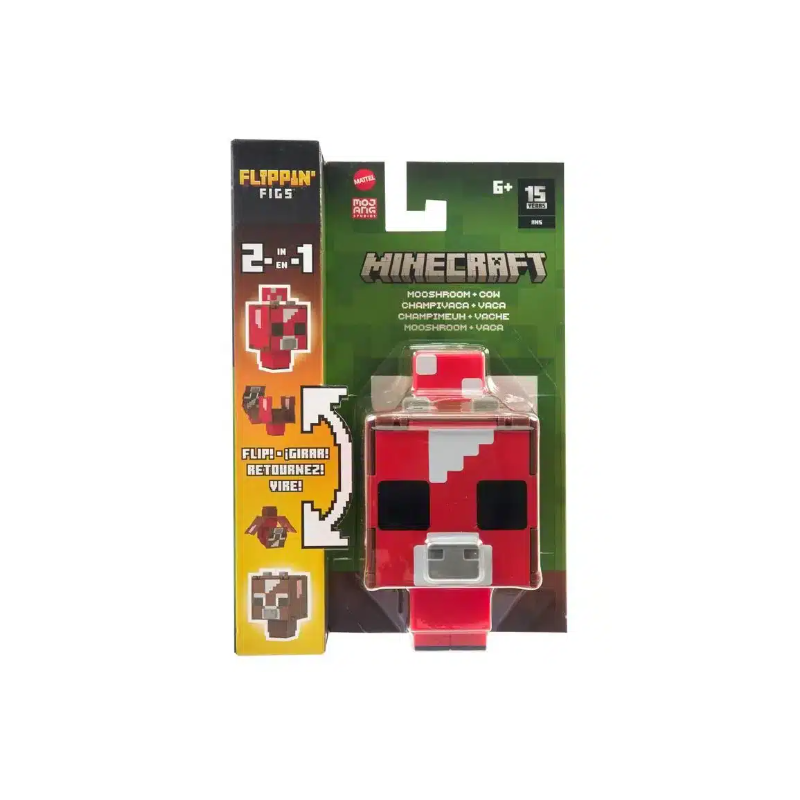 Minecraft Figura Intercambiable 2 En 1