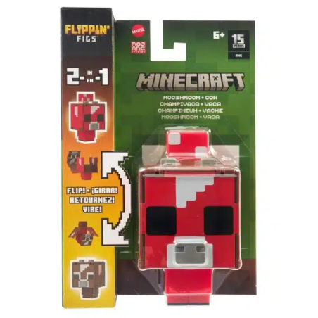 Minecraft Figura Intercambiable 2 En 1