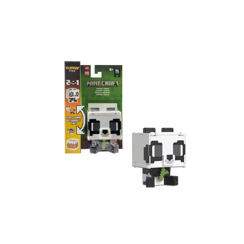 Minecraft Figura Intercambiable 2 En 1