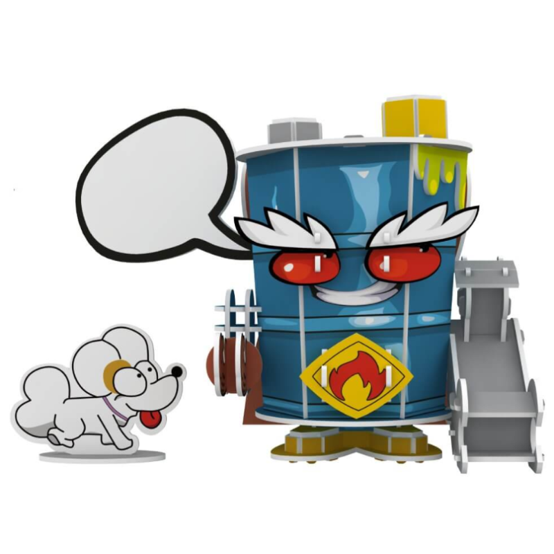 Puzzle 3D Superthings Mr King