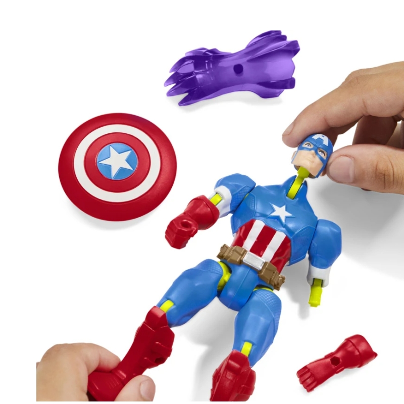 Mixmashers Figura Capitán América