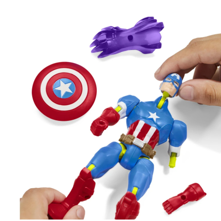 Mixmashers Figura Capitán América