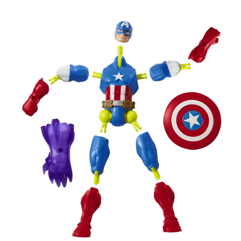 Mixmashers Figura Capitán América