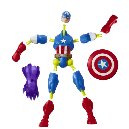 Mixmashers Figura Capitán América