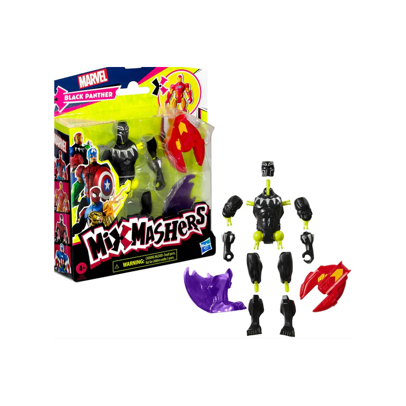 Mixmashers Pantera Negra De Marvel