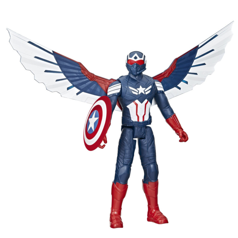 Figura Titan Deluxe Capitán América