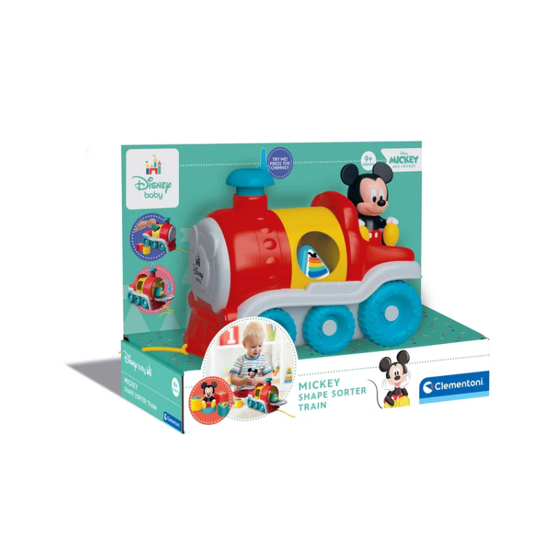 Tren Encajaformas Baby Mickey