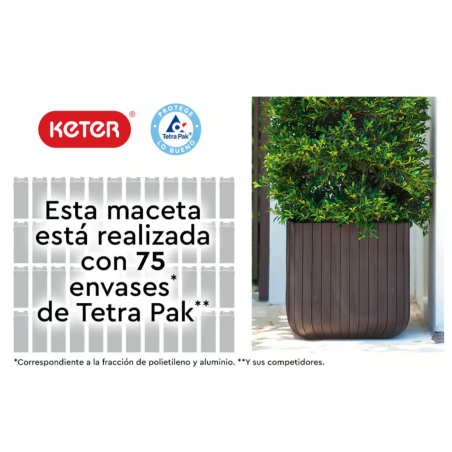 Maceta Cuadrada 21.5 Litros