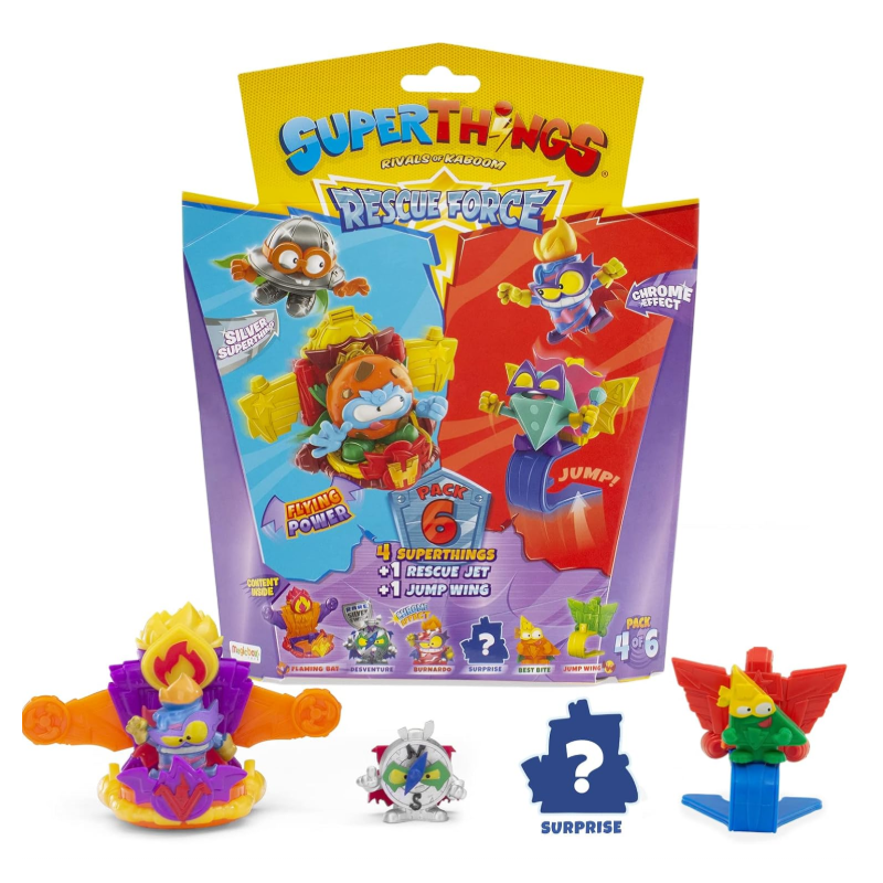 Superthings Rescue Force Pack 4 Force  De Superthings