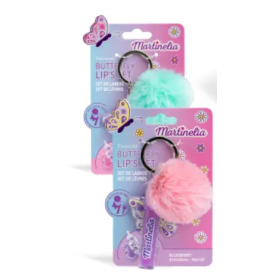 Gloss Labial Con Pompón Martinelia Surtido