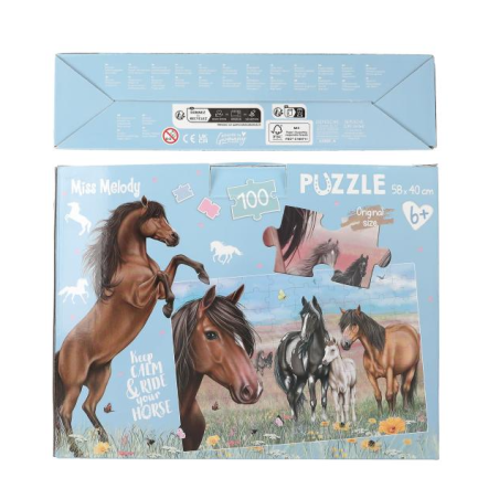 Top Model Miss Melody Puzzle 100 Piezas