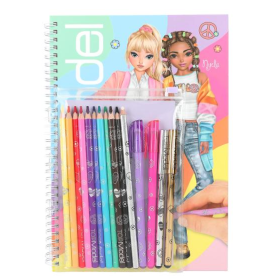 Top Model Libro De Colorear Con Set De Colores De TopModel