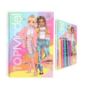 Top Model Libro De Colorear Con Set De Colores De TopModel 2