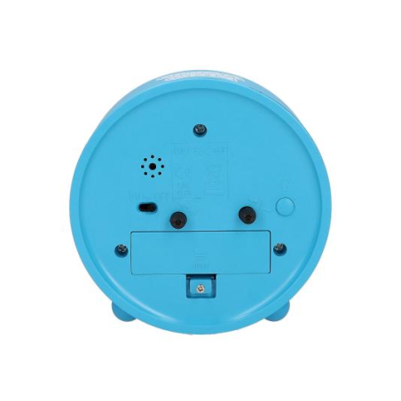 Dino World Reloj Despertador Azul