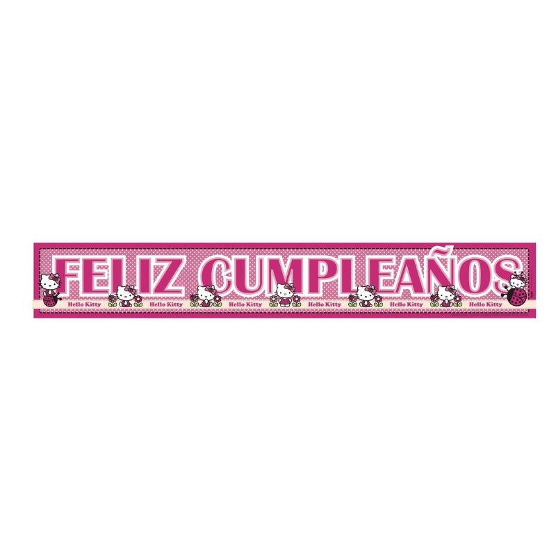 Guirnalda Hello Kitty Feliz Cumpleaños De Hello Kitty