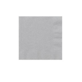 Servilletas Plata 20 Uds