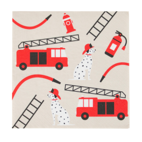 Servilletas Papel Bomberos 20 Uds