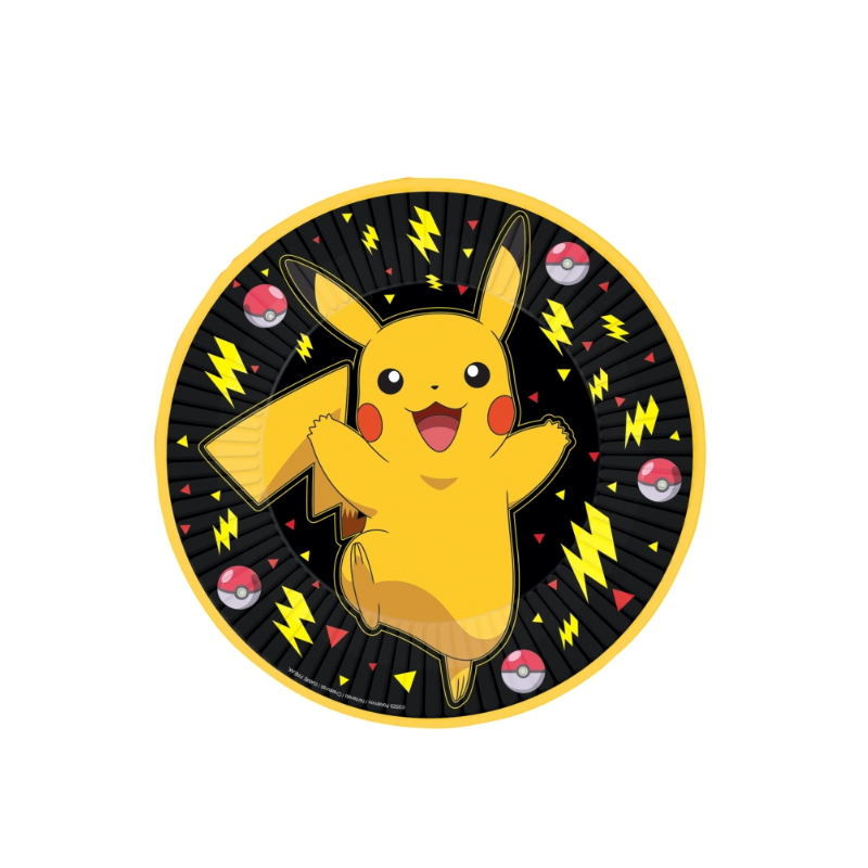 Platos Pokemon 23 Cm De Fiesta