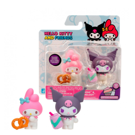 Pack 2 Figuras Hello Kitty 5 Cm De Kitty