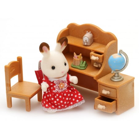 SET DE ESCRITORIO FREYA CONEJO CHOCOLATE